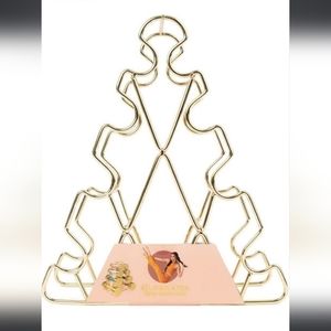 Brand new gold weight rack